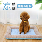 愛牠就要呵護牠【寵物涼感墊】台灣氣候偏熱 讓貓狗愛寵們舒爽 冰絲 透氣 抗悶 趴在上面很好睡 降溫 冷卻 送禮 犬 禽畜, , large
