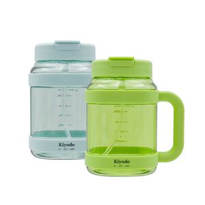 KIYODO暢快雙飲水壺1.5L(顏色隨機出貨)