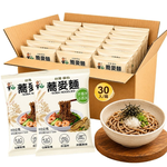 躍進 蕎麥麵 30包/箱購 加贈【台灣蘇伯】8g蛋花湯X5包/組, , large