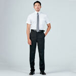 Mens Plain Smart Shirts-(S), , large