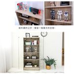 【澄境】五層玻璃收納展示櫃 高120*60公分 玻璃展示櫃 模型櫃 展示櫃 公仔櫃 置物櫃 收納櫃 BO012, , large
