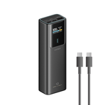 【Wh+CCC】CUKTECH 酷態科 10號PLUS 120W 行動電源 15000mAh (PB150P) - 黑色, , large