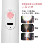 鉅玉經典｜糖果色迷你手電筒【照明+按摩】TypeC快充 200流明 輕量隨身 居家辦公必備 HK-G739, , large