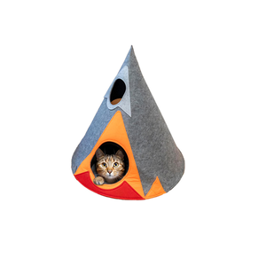 [Pets Family] Felt Cone-Shaped Pet Bed