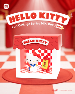 【際洋文化】Hello Kitty Style趣味小屋系列微盒Pro+