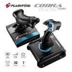 【FlashFire】Joystick V5遊戲飛行搖桿組(含推進器) 遊戲 模擬飛行 PC專用, , large