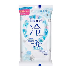 Biore -3涼感濕巾(無香味)