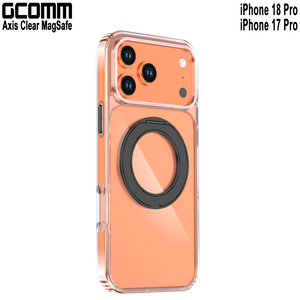 GCOMM iPhone 18 Pro 17 Pro 磁吸旋轉支架防摔殼 Axis Clear MagSafe兼容