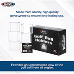BCW Golf Ball Display Cases &ndash; 6 Pack Acrylic Boxes, , large