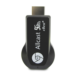 [10th Gen Allcast-5G] Quad-Core eBest Dual-Band 5G High-Speed High-Quality Wireless Video TV Stick (With 5 Gifts)