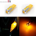 【PA LED】T10 10晶 三星 5630 SMD LED 白光 黃光 橘光 小燈 倒車燈 定位燈 日行燈, , large