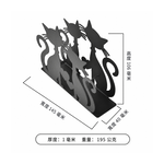 【GlassKing】GK-018 造型濾紙架 金屬濾紙架 濾紙收納盒 濾紙盒 可裝錐形扇形, , large