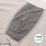 【minihope美好的親子生活】銀纖維抗菌內褲-青少年四角(40-70kg)-岩咖, , large