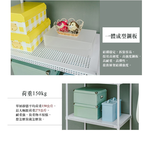 【Y HOUSE】75x45x180cm perforated plate five-layer rack perforated plate rack iron rack - black paint, , large
