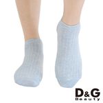 【D&G】直條暗紋女踝襪-D383 襪子 短襪, , large