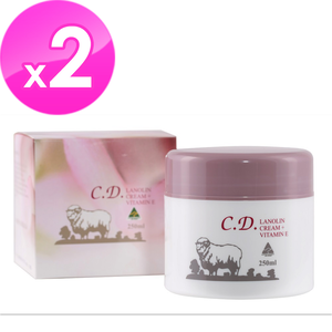 澳洲 Natures Care C.D. 綿羊霜含維他命E-2026年10月到期(２入組 250g/罐)