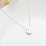 【Angel & Me】Le Petit Prince Moon s925 sterling silver necklace Christmas gift, , large