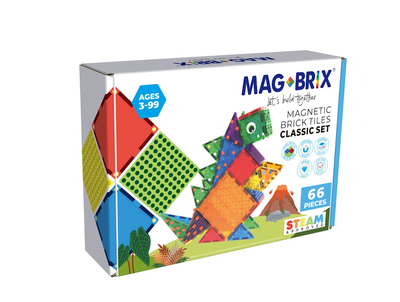 [好研所]MAGBLOX®-MAGBRIX® 積木磁力片綜合造型組 66 pcs