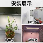 【君沛】吊掛式仿太陽光植物燈板 20W 全光譜 高演色性 自然舒適光 觀葉植物 龜背芋 鹿角蕨 補光燈, , large