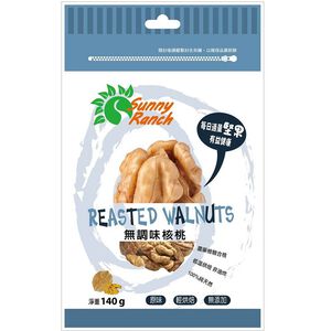[箱購]Sunny Ranch無調味核桃140g克 x 12袋