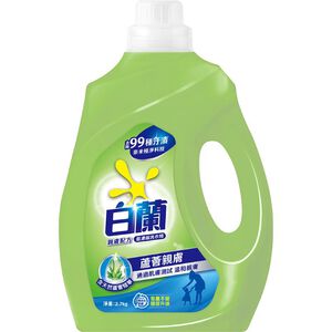 白蘭超濃縮洗衣精-蘆薈親膚-2.7Kg