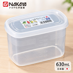 【HIYASU日安工坊】深長方穩扣保鮮盒630ML, , large