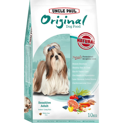 【UNCLE PAUL 保羅叔叔】田園生機犬糧系列10kg-長毛犬（雞+鱈）