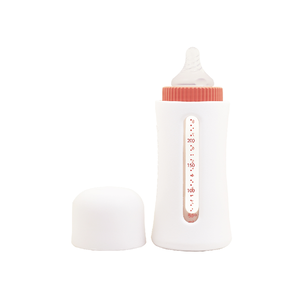 【韓國 JOHANSON】溫暖安心玻璃奶瓶160/240ML (高品質玻璃奶瓶 可替換其他寬口徑奶嘴 保溫 防摔破)