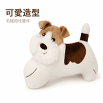 【際洋文化】象皮兔 剛毛獵狐梗 靠枕, , large