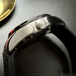 [星晴錶業]FERRARI手錶,46mm,FE00108黑色錶面黑錶殼深黑色矽膠錶帶款, , large