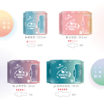Ultra-Thin Night Sanitary Pads (29 cm / 7 pieces &times; 7 packs) + 1 Pack of Overnight Pants (2 pieces), , large