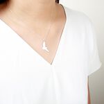 【Angel & Me】Soaring Eagle s925 sterling silver necklace Birthday gift, , large