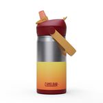【CAMELBAK】CAMELBAK 350ml 兒童吸管不鏽鋼保冰瓶｜Flip Straw防漏水壺｜K.T.Tactical鎧德, , large