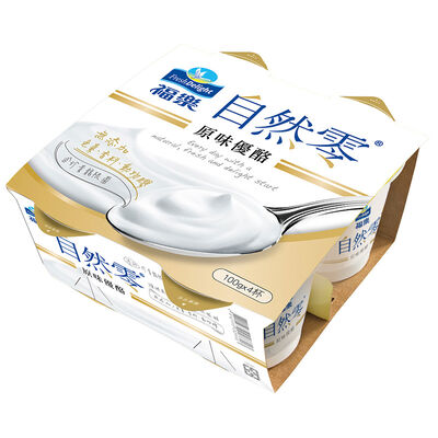 福樂自然零原味優酪 100克※實際到貨效期約4天以上