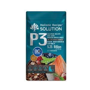 【耐吉斯】P3 凍乾多拼鮭魚餐-全齡貓 4.5磅(貓飼料/貓糧)