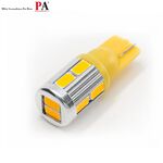 【PA LED】T10 T15 W5W 10晶 5630 SMD LED 黃光 橘黃光 小燈 方向燈 定位燈, , large