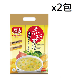 【廣吉】 赤阪濃湯-玉米巧達 200g x 2包