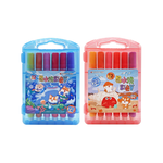 12-Color Washable Markers &ndash; Blue Case, , large
