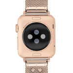 COACH Apple Watch 錶帶 38/40/41mm 適用 米蘭鍊帶 C字愛心錶帶-玫瑰金(不含手錶), , large