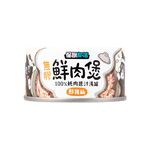 怪獸部落-無膠鮮肉煲80g-鮮雞絲, , large