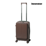 Innovator 19吋 雙前開剎車拉桿箱 INV50 榛果可可, , large