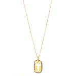 CHARRIOL夏利豪 Celtic Cross Necklace Medals十字架鋼索項鍊08-104-1282-1, , large