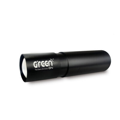 【GREENON】迷你強光USB變焦手電筒(GU02) 口袋型LED手電筒