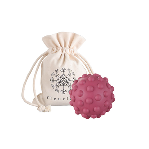Fleurient 芙樂莉舒壓按摩球- 圓形/筋膜球/深層按摩球-1顆 (附收納袋) 台灣製【台灣通用貿易有限公司】