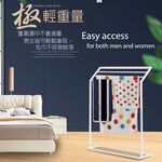 GS MALL 台灣製造 一組 浴室毛巾架 角落架 毛巾架 衣架 晾曬架 收納衣架 臥室收納 浴室架 浴巾架 浴室收納, , large