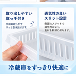 【HIYASU日安工坊】KIREI 冰箱置物收納盒 (扁形), , large