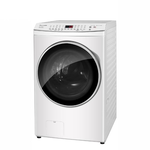 【Panasonic 國際牌】15公斤 變頻溫水洗脫烘滾筒洗衣機 晶鑽白 NA-V150MDH-W, , large
