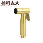 304不銹鋼馬桶噴槍/衛浴洗屁屁/婦洗器-金色 618-TF150G, , large