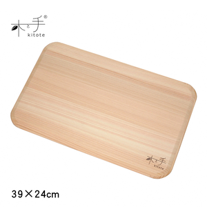 【KITOTE】日本製超輕量檜木砧板39&times;24cm(日本奈良產檜木/可進洗碗機)