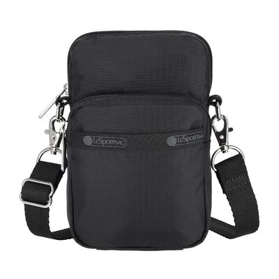 LeSportsac MINI PHONE BAG 迷你手機斜背包 - 永恆黑